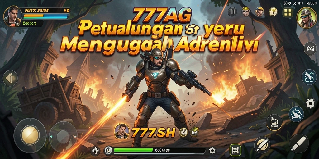 Tampilan screenshot utama 777AG menunjukkan gameplay petualangan yang menegangkan.