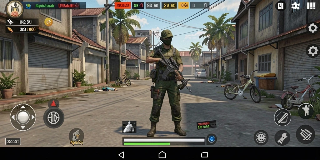 Screenshot utama aplikasi 8II dengan tampilan antarmuka yang sederhana dan intuitif.