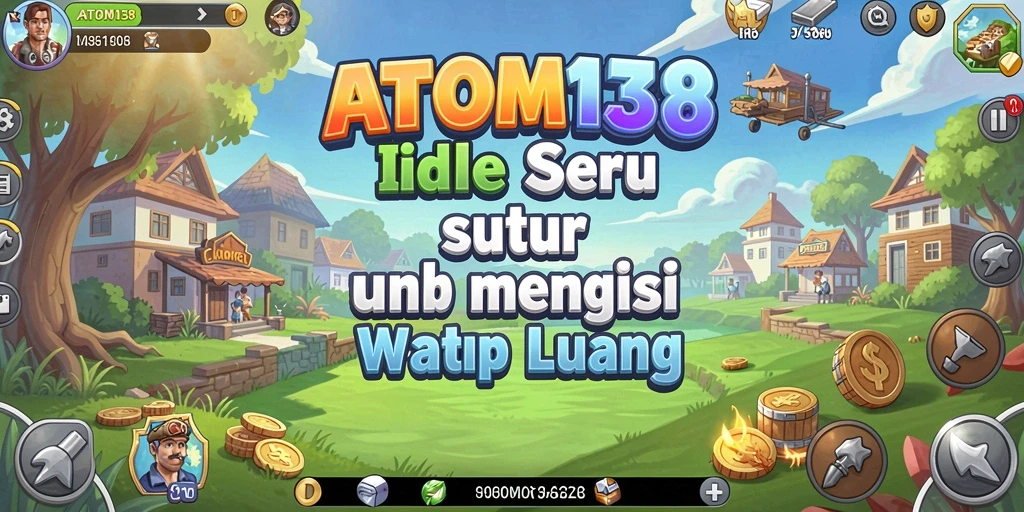 Screenshot gameplay ATOM138 menampilkan momen seru saat mengumpulkan sumber daya.