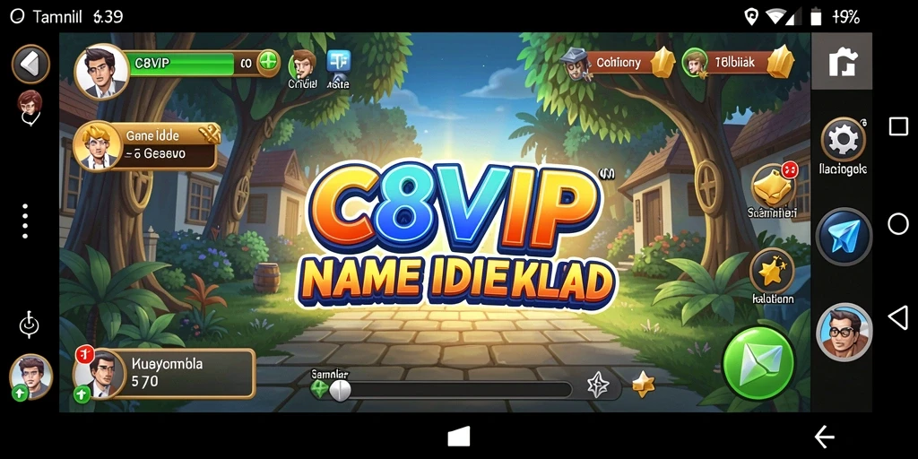 Tangkapan layar permainan C8VIP menampilkan aktivitas bermain yang santai dan menarik.