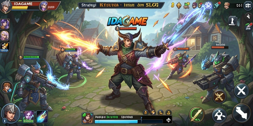 Screenshot gameplay dari IDAGAME menampilkan aksi strategi yang mendebarkan.