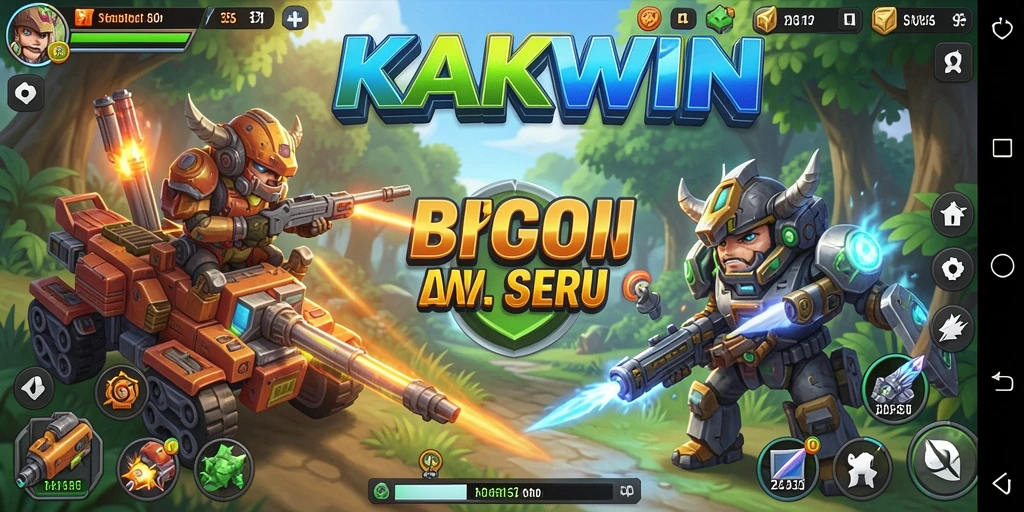 Gameplay menarik KAKWIN dengan tantangan strategi terbaik.