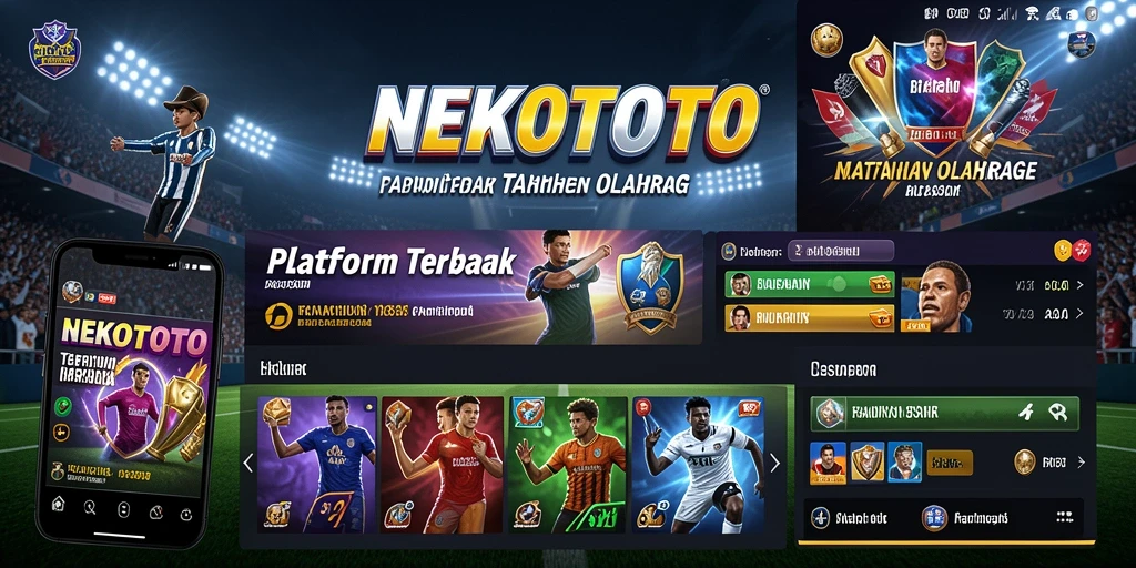 Tampilan gameplay NEKOTOTO yang menarik untuk taruhan olahraga.