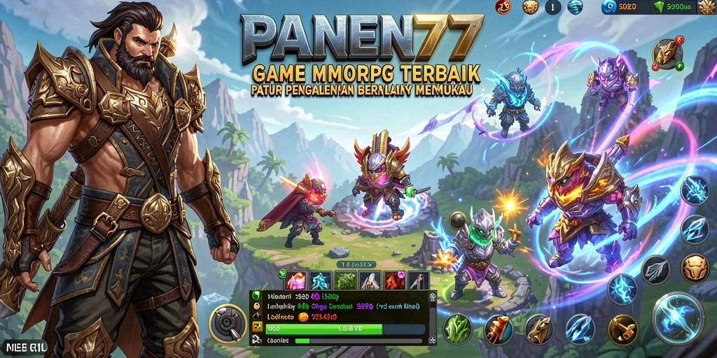 Gameplay seru dan interaktif dalam dunia MMORPG yang menakjubkan.