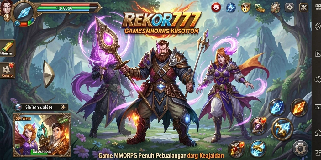 Tampilan gameplay seru dalam dunia <strong>REKOR777</strong> yang luas dan menakjubkan.