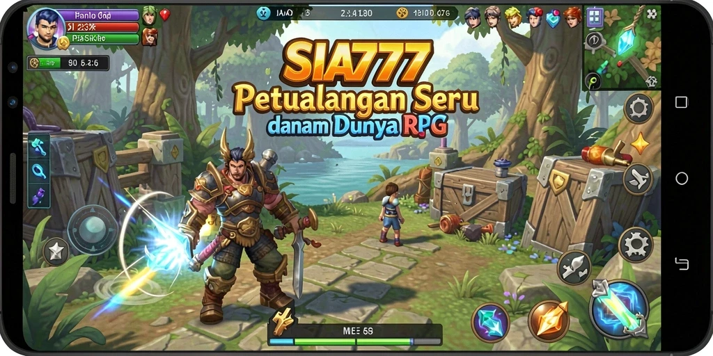 Tampilan gameplay SIA777 yang mendebarkan dan penuh aksi RPG.