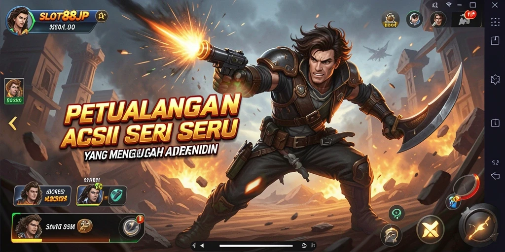 Tampilan aksi seru dalam SLOT88JP dengan grafik yang memukau.