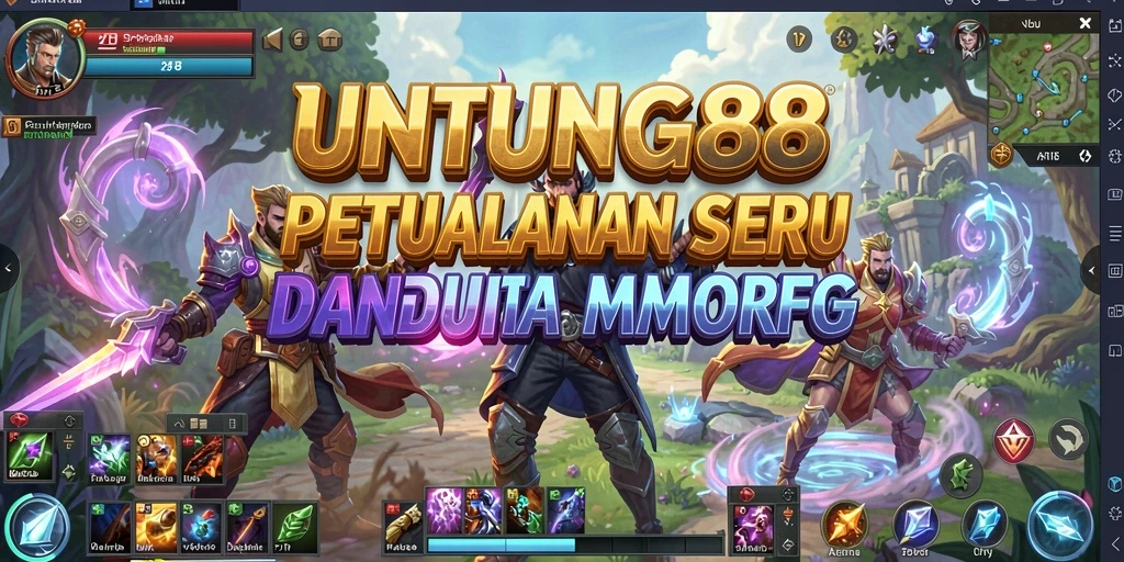 Tampilan gameplay epik dalam dunia <strong>UNTUNG88</strong> yang memukau.