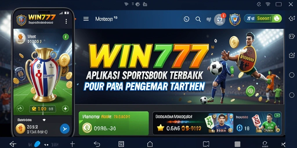 Tampilan gameplay seru dari aplikasi Sportsbook WIN777.